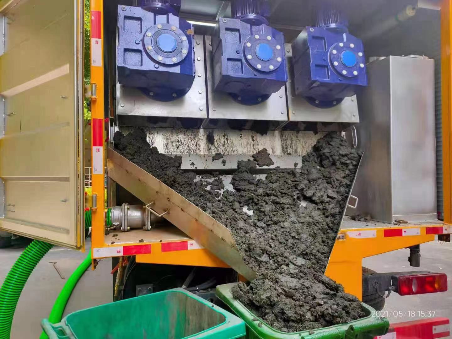 魏都化粪池清掏城市维护站-泥浆净化干湿分离处理